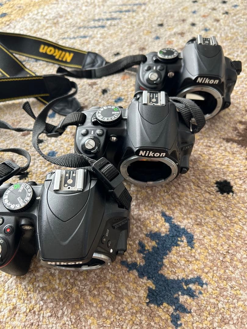 Nikon D3300,D3100,D3100 3台セット デジタル一眼レフ