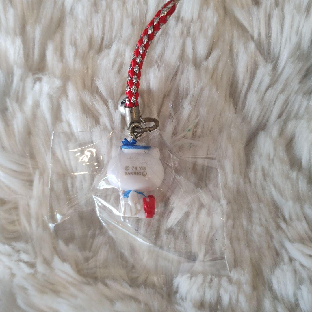 ご当地キティ 横浜限定 赤い靴  WING 根付けストラップ レア