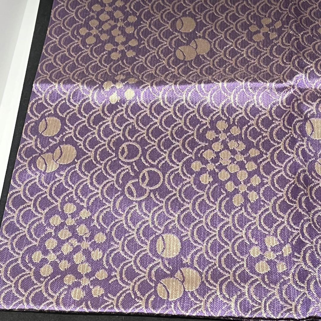 土田友湖　帛紗　『利休梅ツボツボ　巴蜀服紗』　ふくさ　茶道具　大徳寺