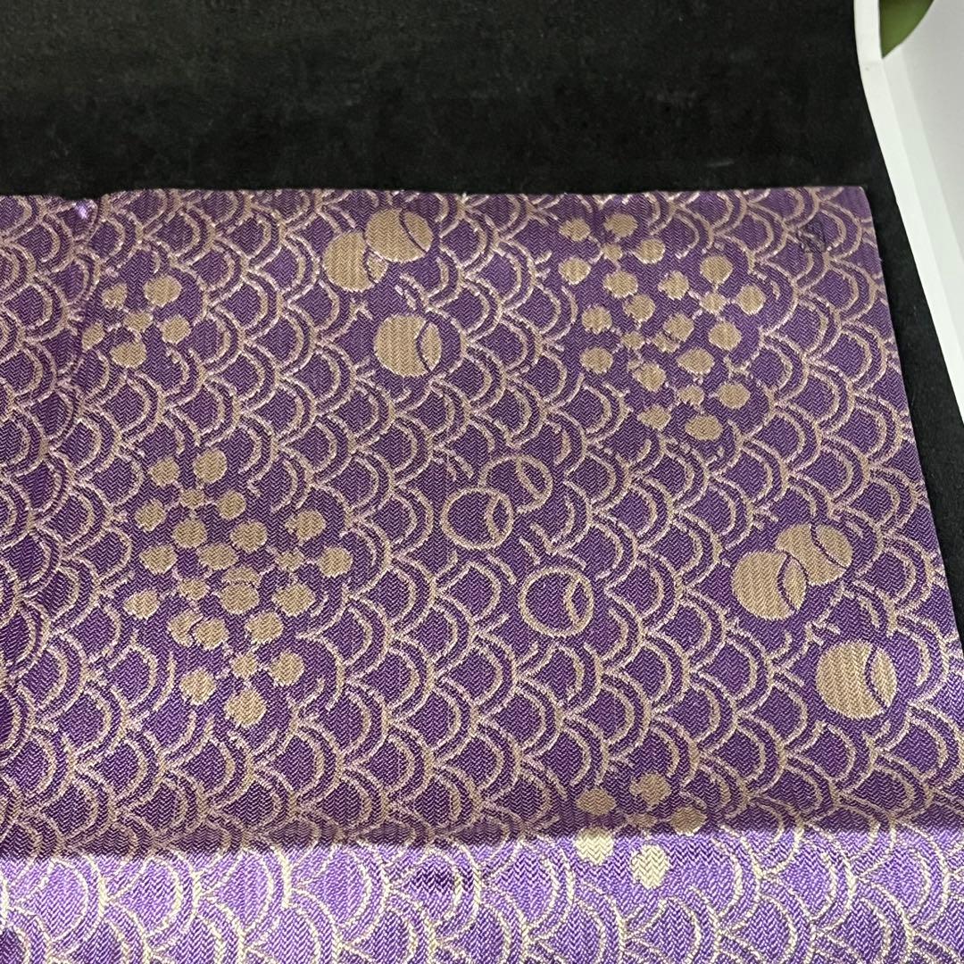 土田友湖　帛紗　『利休梅ツボツボ　巴蜀服紗』　ふくさ　茶道具　大徳寺