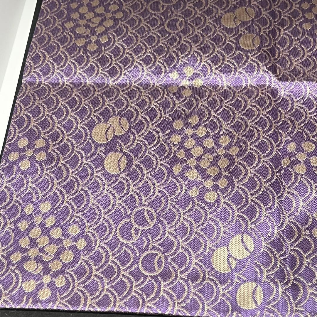 土田友湖　帛紗　『利休梅ツボツボ　巴蜀服紗』　ふくさ　茶道具　大徳寺