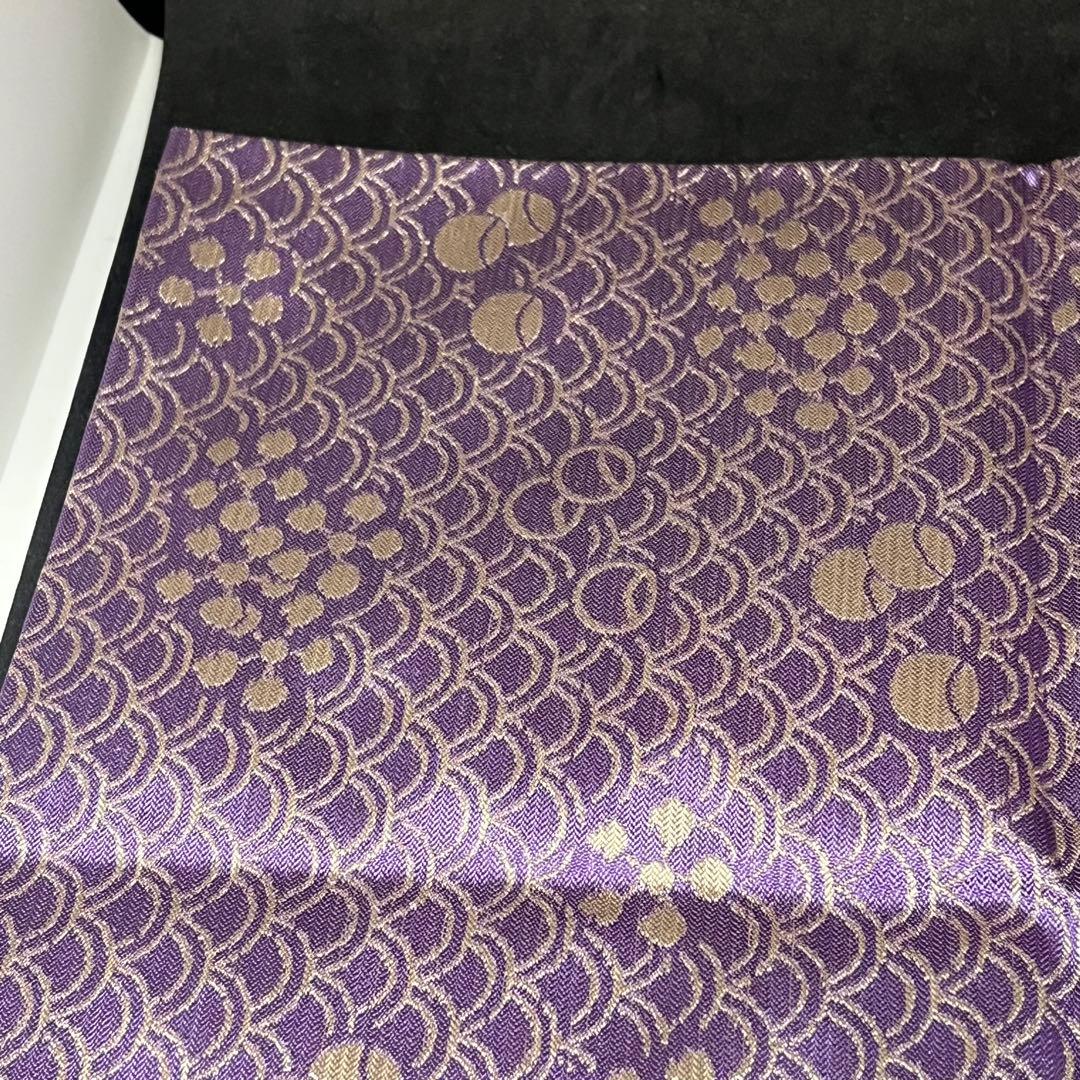 土田友湖　帛紗　『利休梅ツボツボ　巴蜀服紗』　ふくさ　茶道具　大徳寺