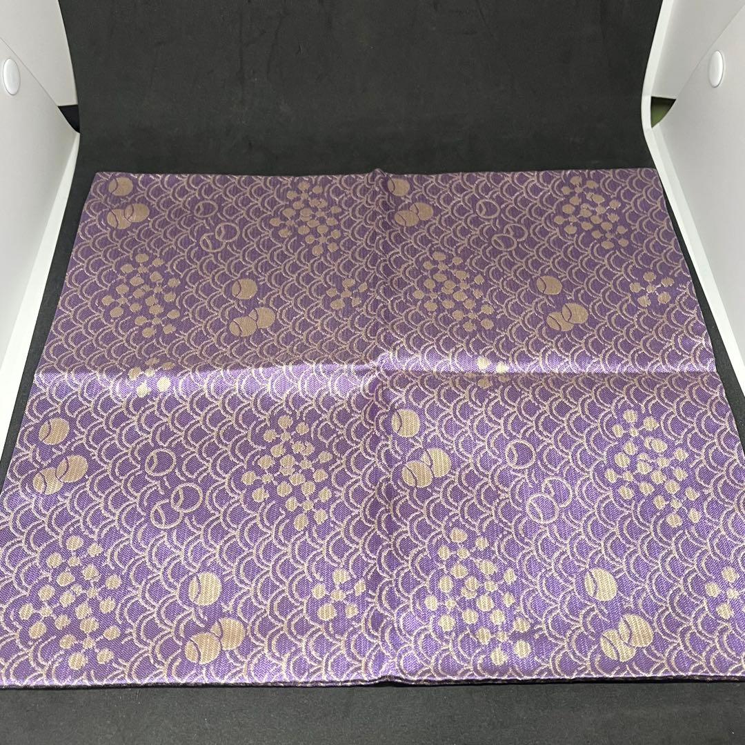 土田友湖　帛紗　『利休梅ツボツボ　巴蜀服紗』　ふくさ　茶道具　大徳寺