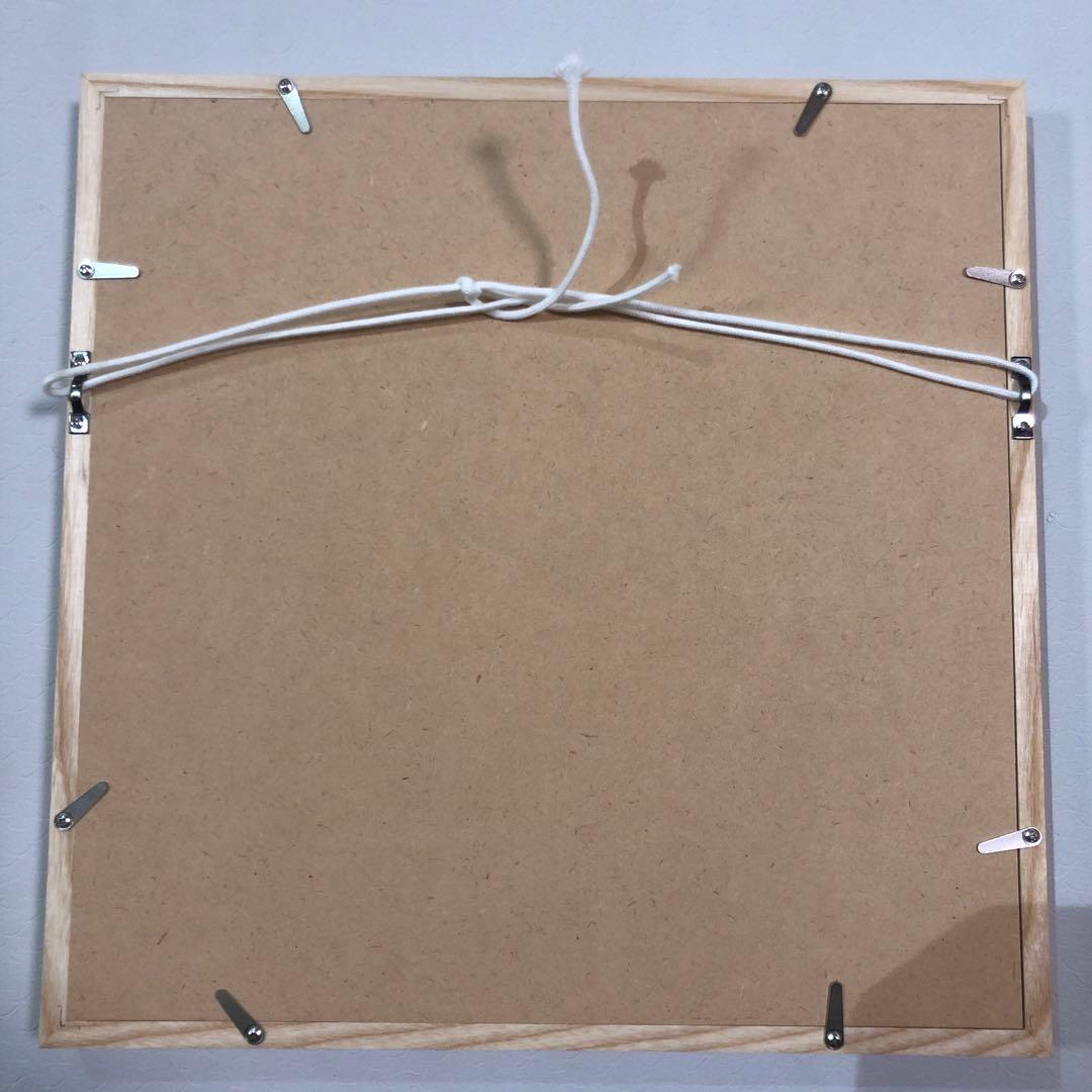 葉のアートパネル 32cm x 32cm