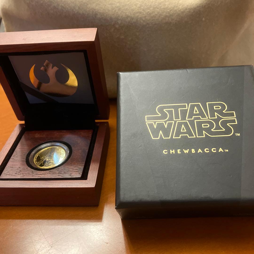 お値下げ★ STAR WARS スターウォーズ　金貨　⭐︎GOLD 純金