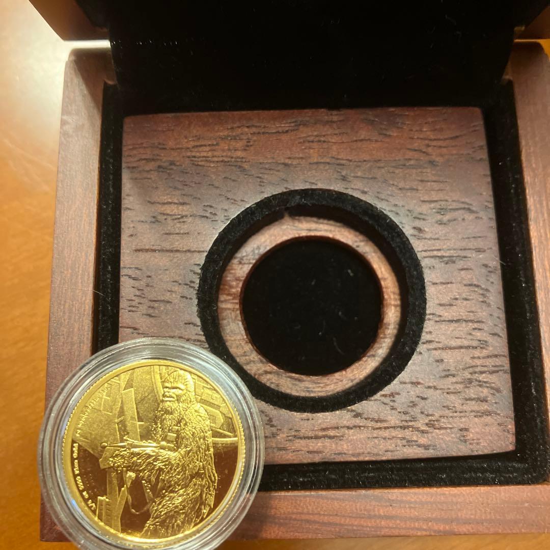 お値下げ★ STAR WARS スターウォーズ　金貨　⭐︎GOLD 純金