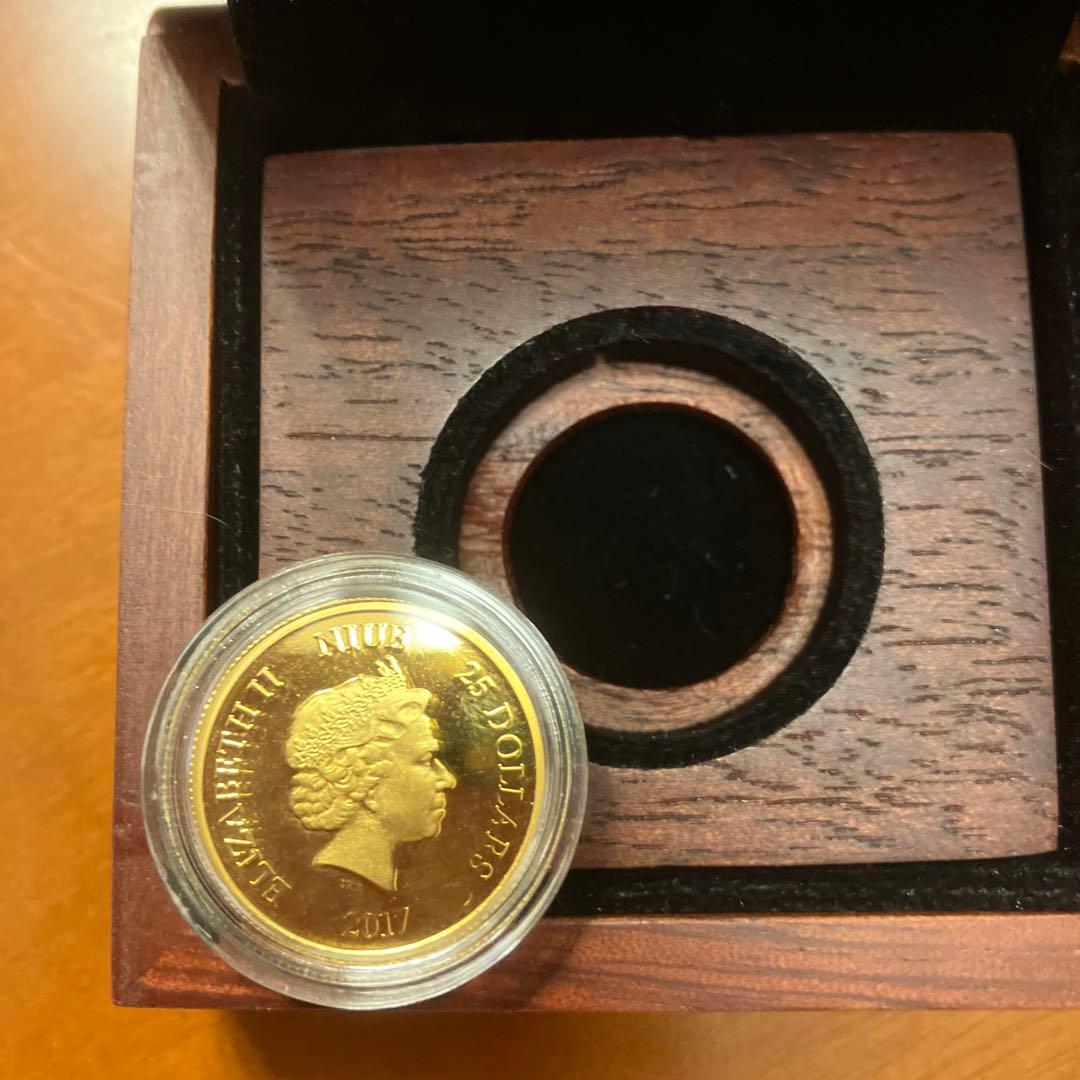 お値下げ★ STAR WARS スターウォーズ　金貨　⭐︎GOLD 純金