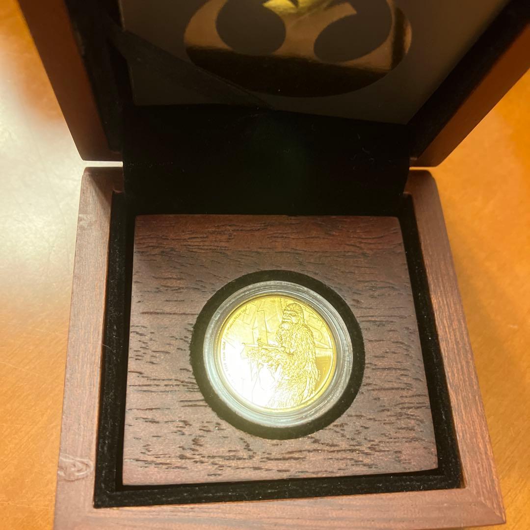 お値下げ★ STAR WARS スターウォーズ　金貨　⭐︎GOLD 純金