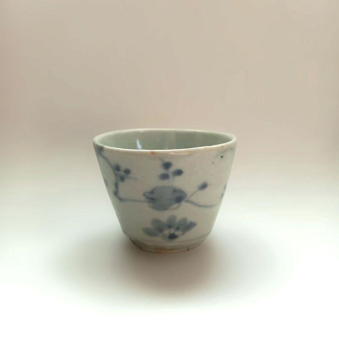 古伊万里　そば猪口　ソバ猪口　染め付け　古道具　アンティーク