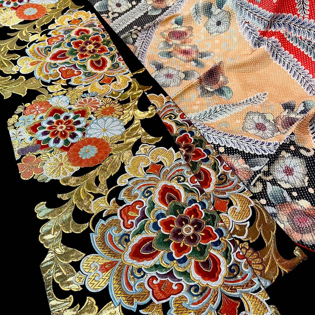 振袖フルセット ■希少落款入り■藤娘きぬたや■辻ヶ花■総絞り■振袖一式