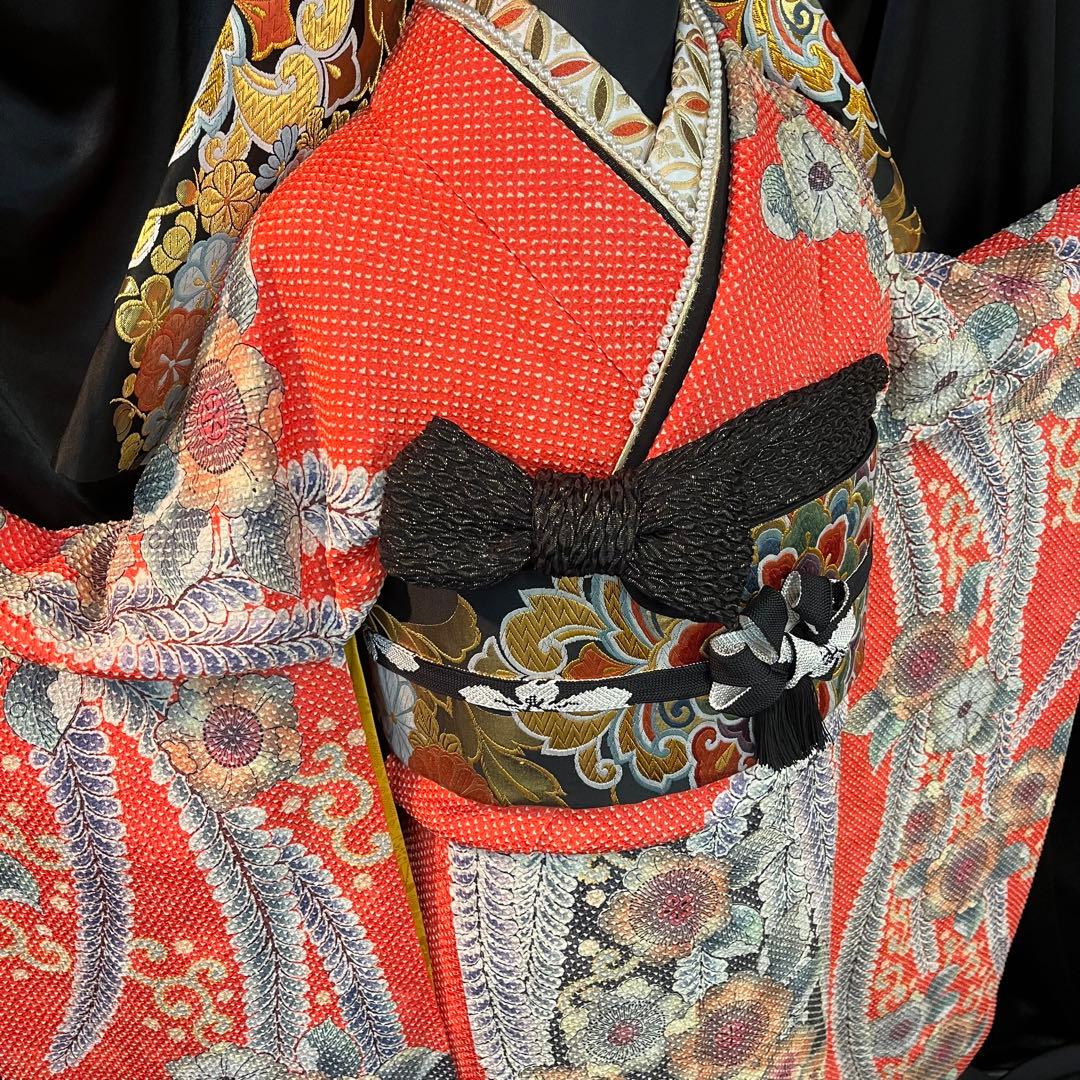 振袖フルセット ■希少落款入り■藤娘きぬたや■辻ヶ花■総絞り■振袖一式