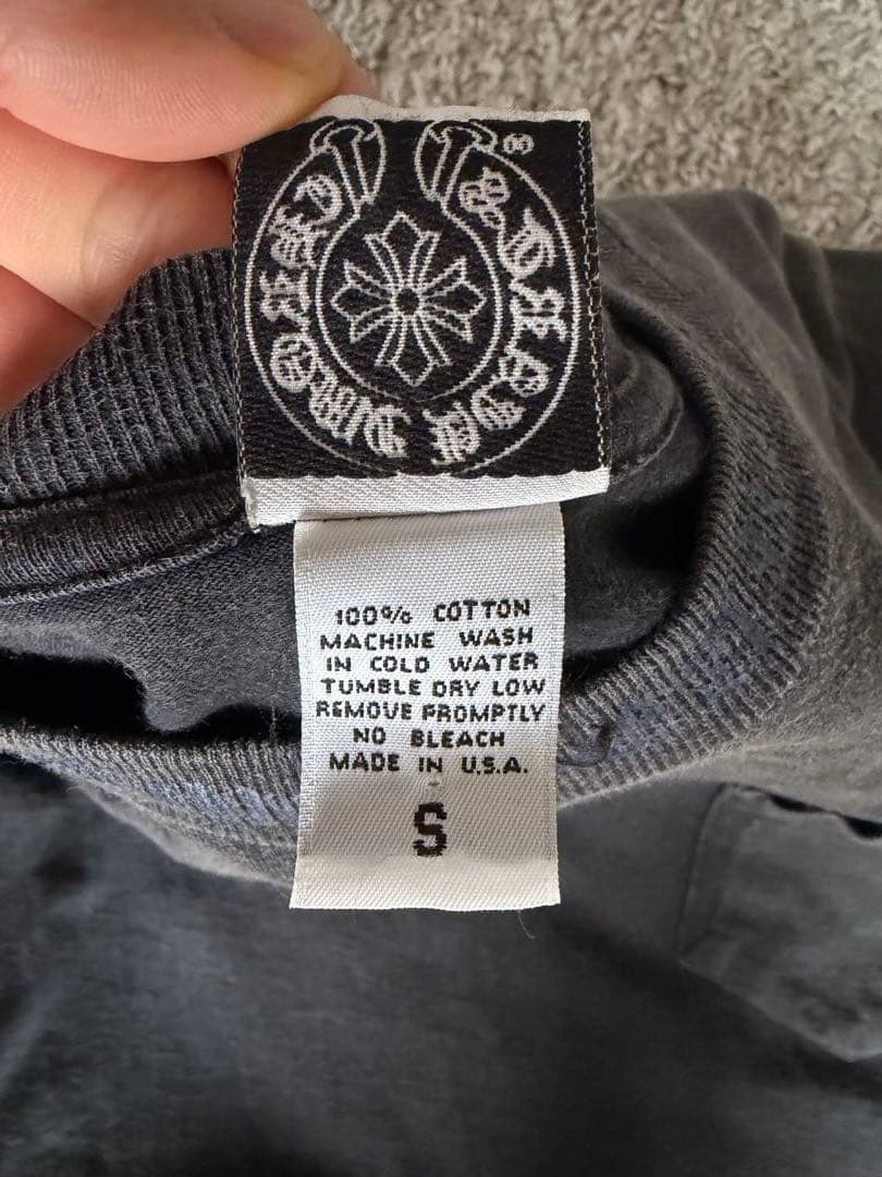 希少Chrome Hearts ダガーバックプリントTシャツ S