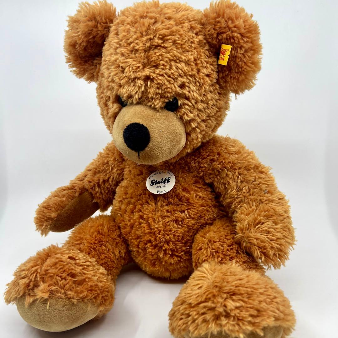 Steiff 40cm ぬいぐるみ 茶色　モデル#111709 Fynn