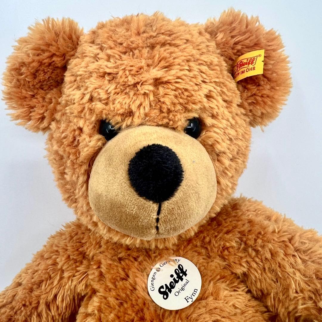 Steiff 40cm ぬいぐるみ 茶色　モデル#111709 Fynn