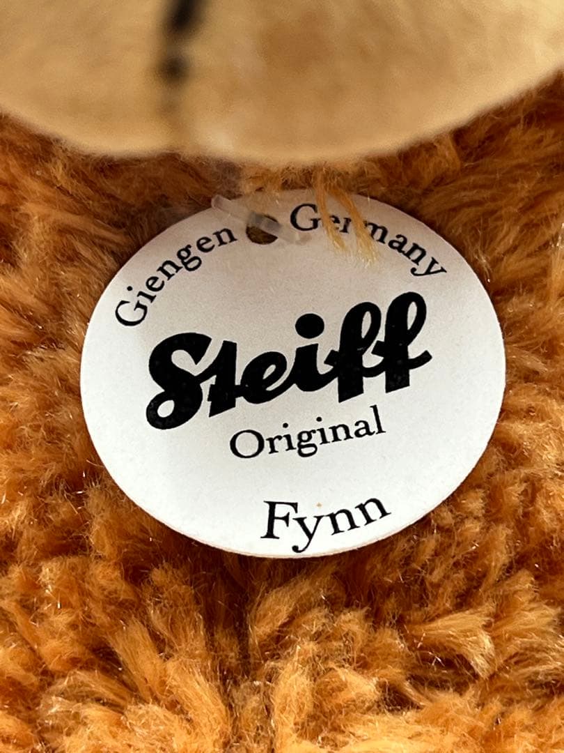 Steiff 40cm ぬいぐるみ 茶色　モデル#111709 Fynn