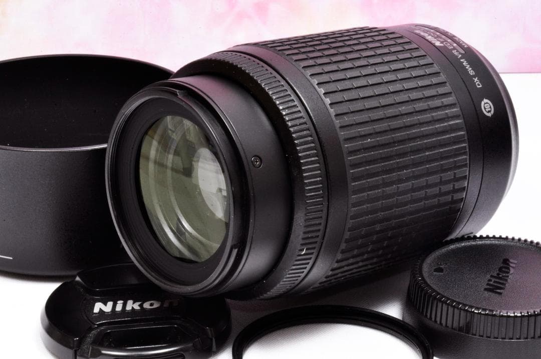 手振れ補正❤️Nikon AF-S 55-200mm VR❤️人気望遠レンズ❤️