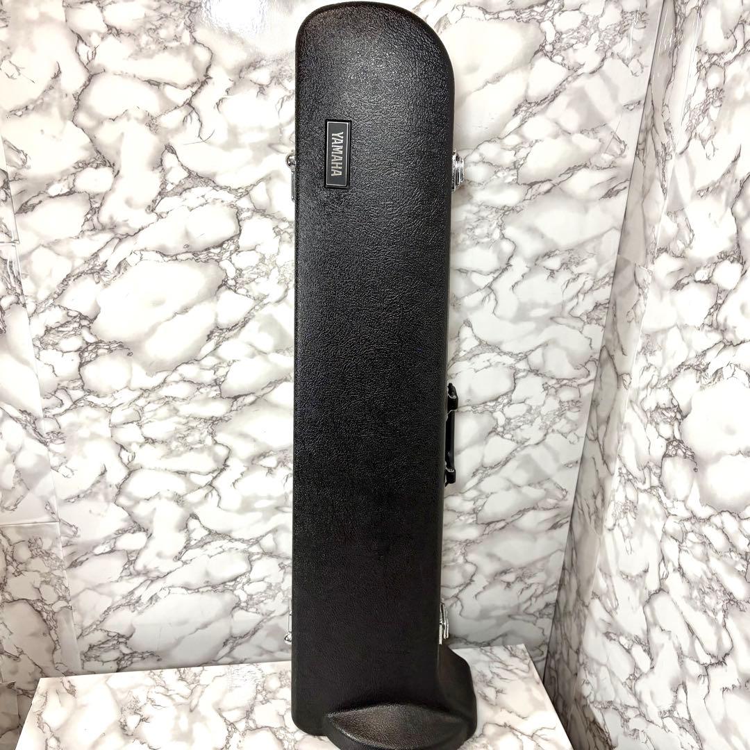 美品　ヤマハYSL-3540R テナーバストロンボーン マウスピース付　メッキ