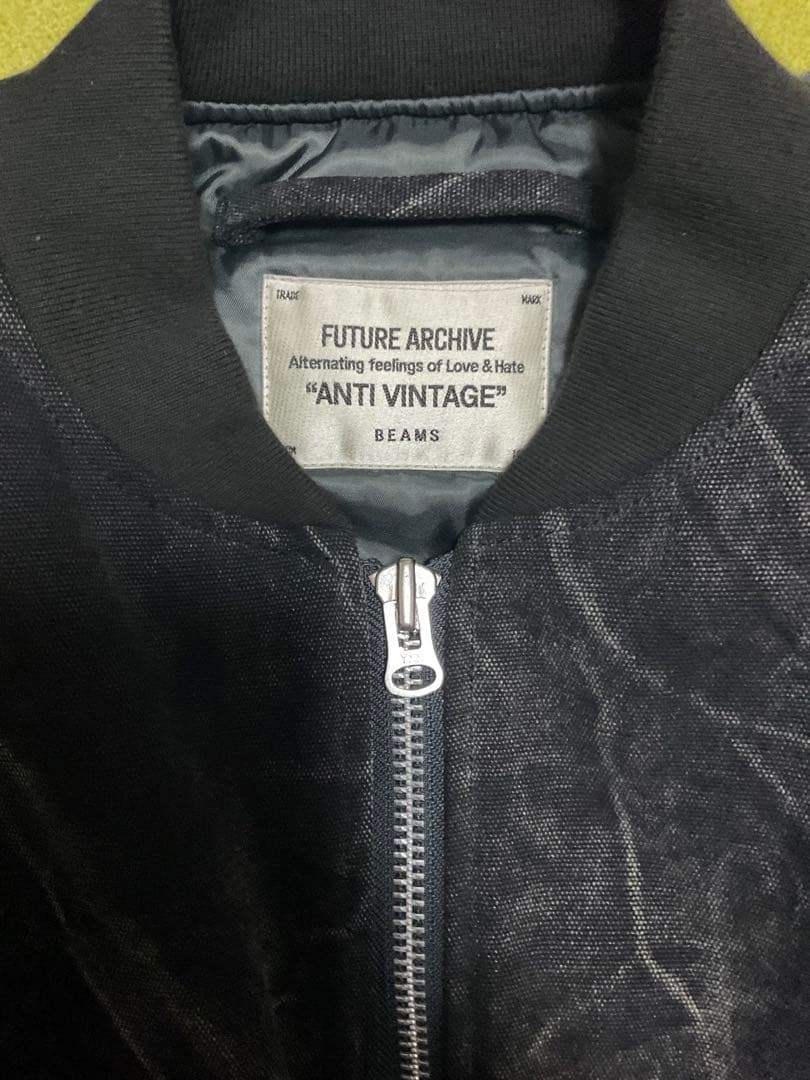 ジャケット・アウター Future archive chemical fade ma-1