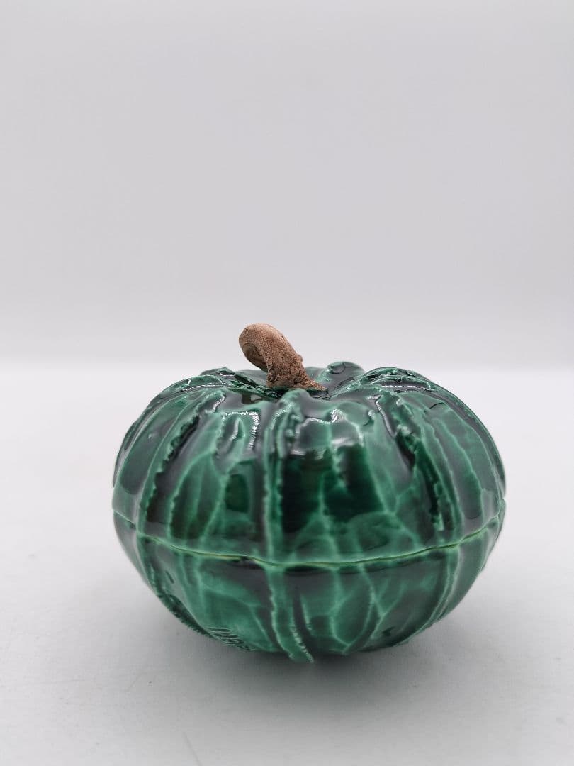 c424 【新品・未使用】交趾 南瓜 今岡三四郎 木箱 茶道具