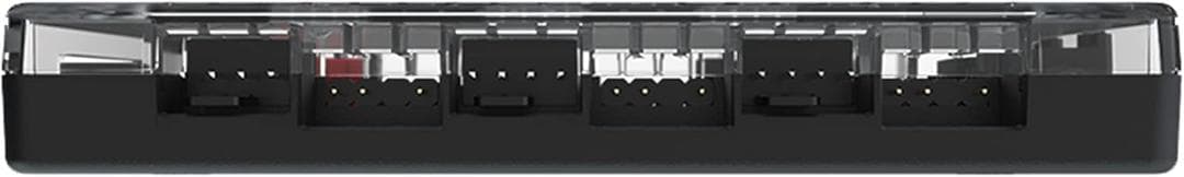 COOLER MASTER CPU水冷クーラー白＆ファン増設用ハブ セット