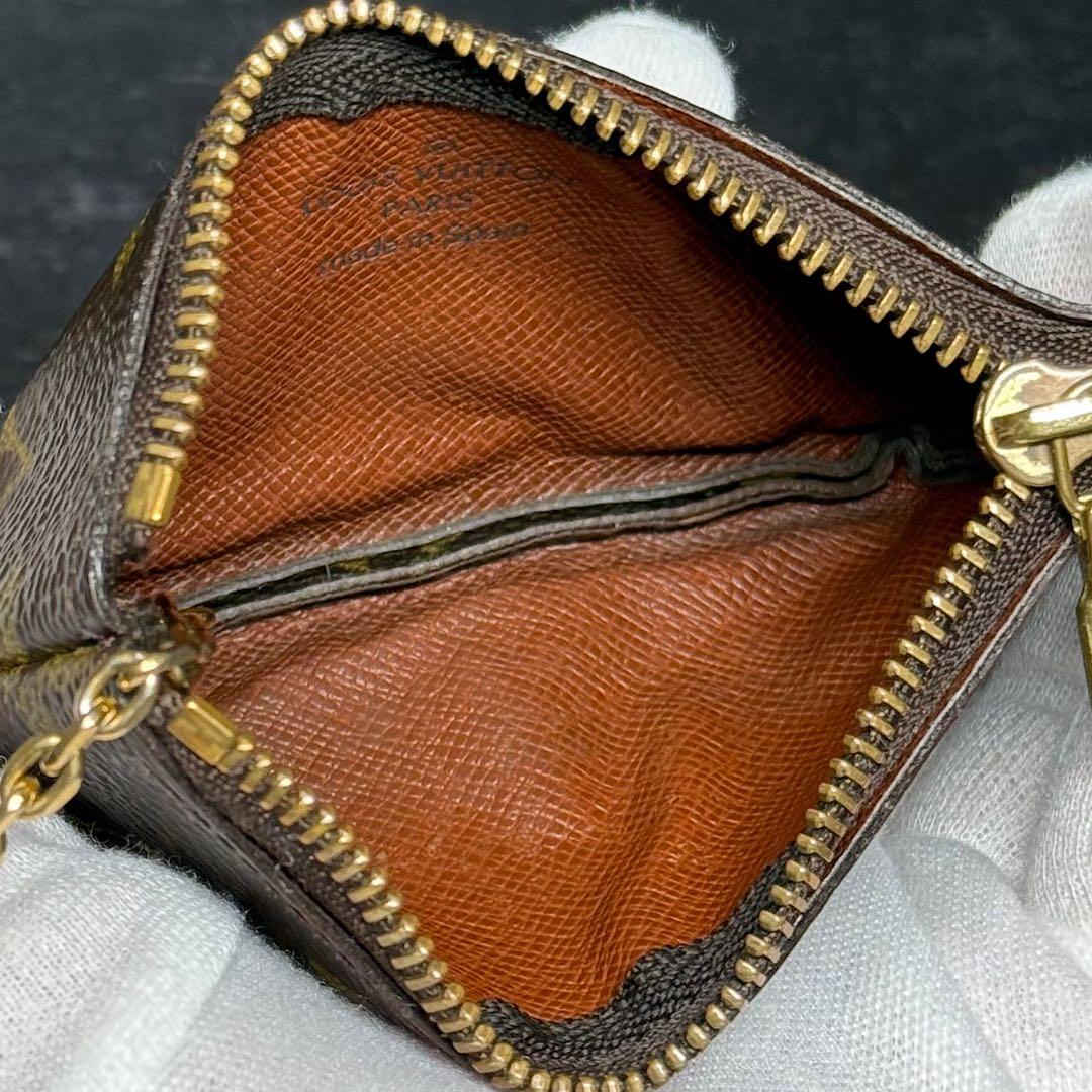 超美品 最高峰 ルイヴィトン モノグラム ポシェットクレ ケース