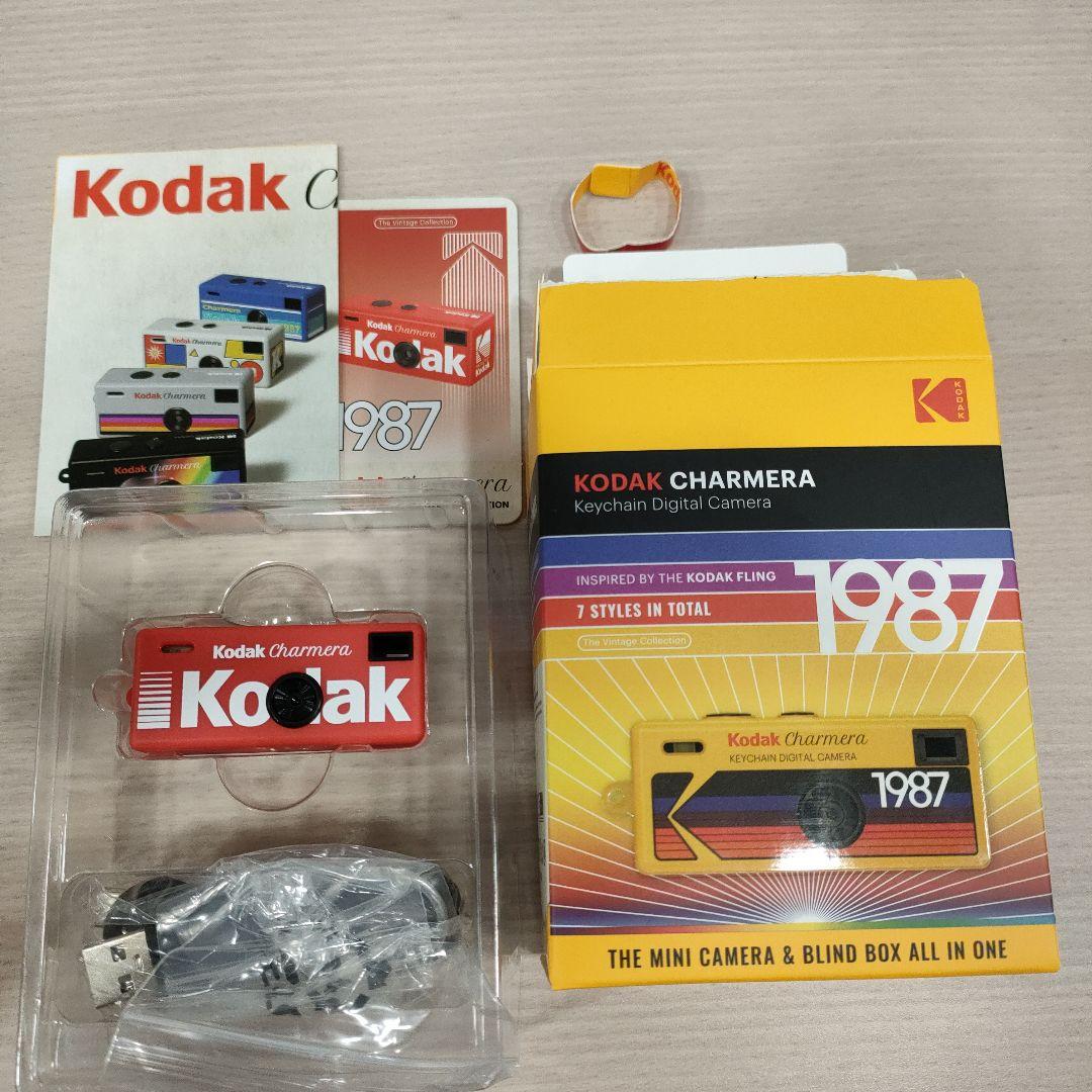 未使用(レッド) キーホルダー型デジタルカメラKodak Charmera