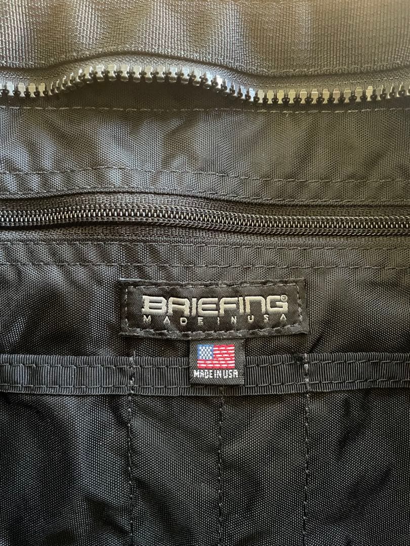 レア　ブリーフィング　ブラックライン　ビジネスバッグ ブラック