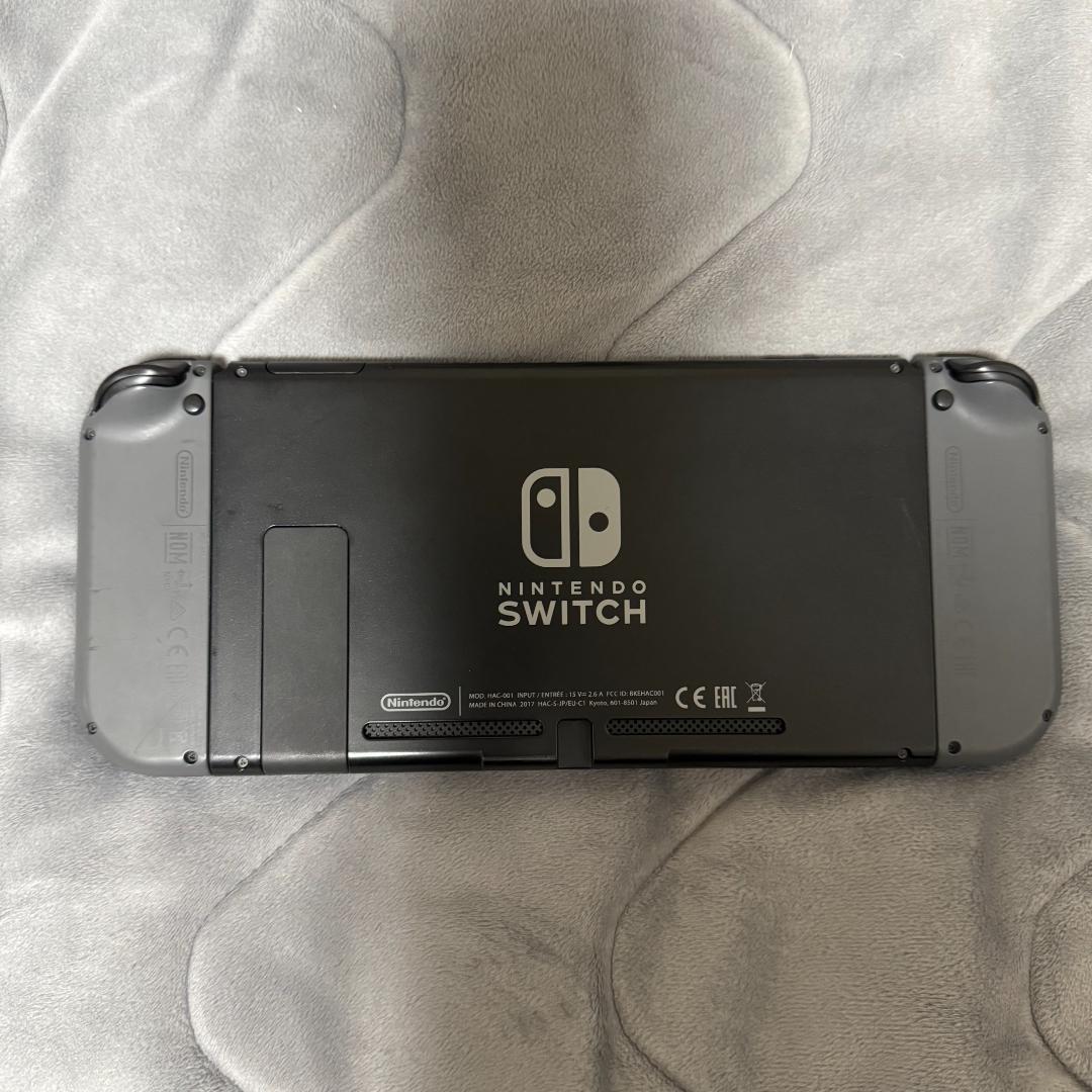 Nintendo Switch 本体 グレー 初期型 未対策機 おまけ付き