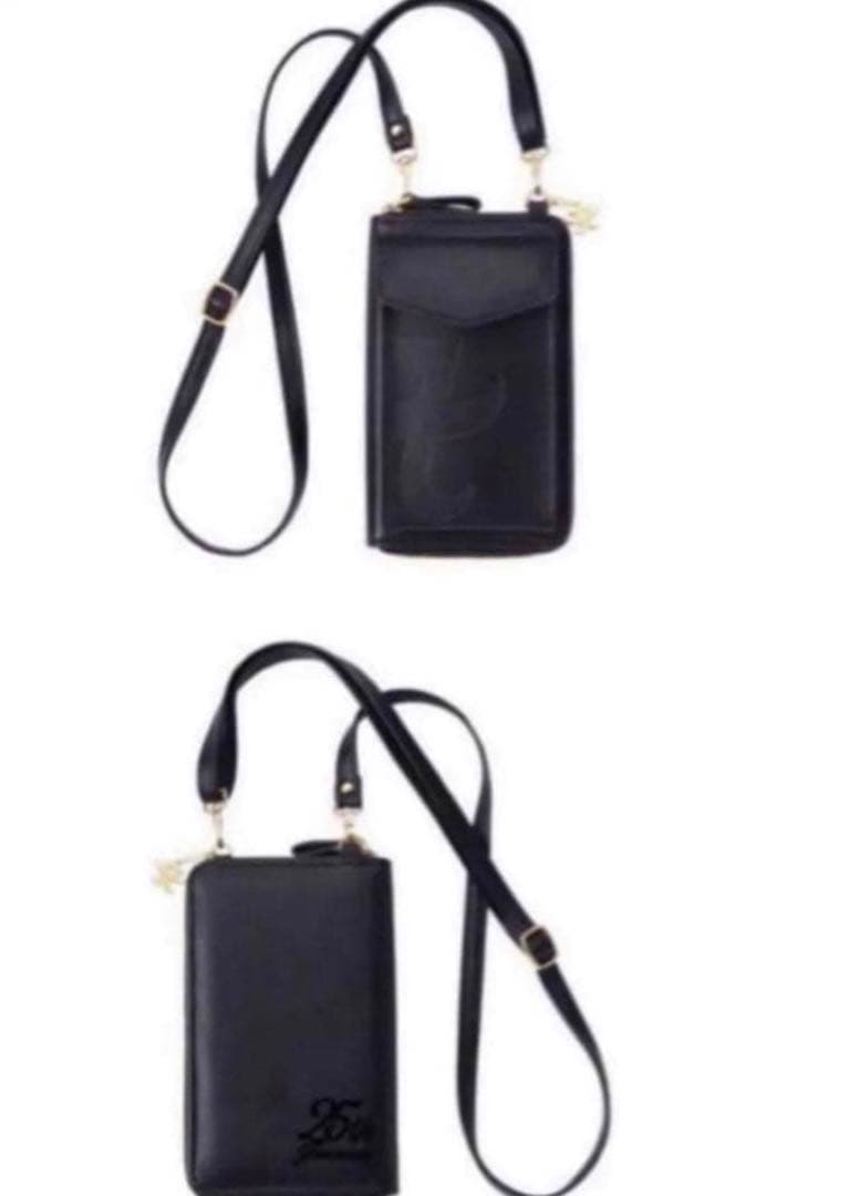 浜崎あゆみ 25th live グッズ スマホウォレットショルダーバッグ