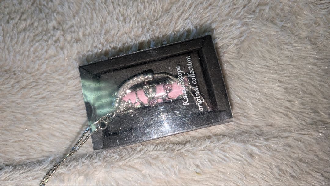 万華鏡（アクセサリーミニテレードスコープ）　ピンク【09018】