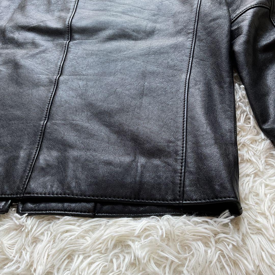 美品✨COACH レザージャケット　シングルライダース　M ブラック　88799