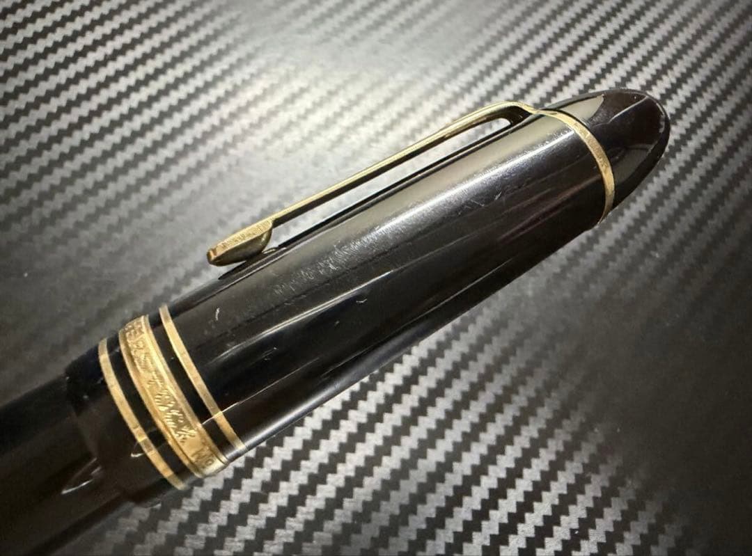 モンブラン マイスターシュテュック 149 18C 3帯 M 中字 万年筆