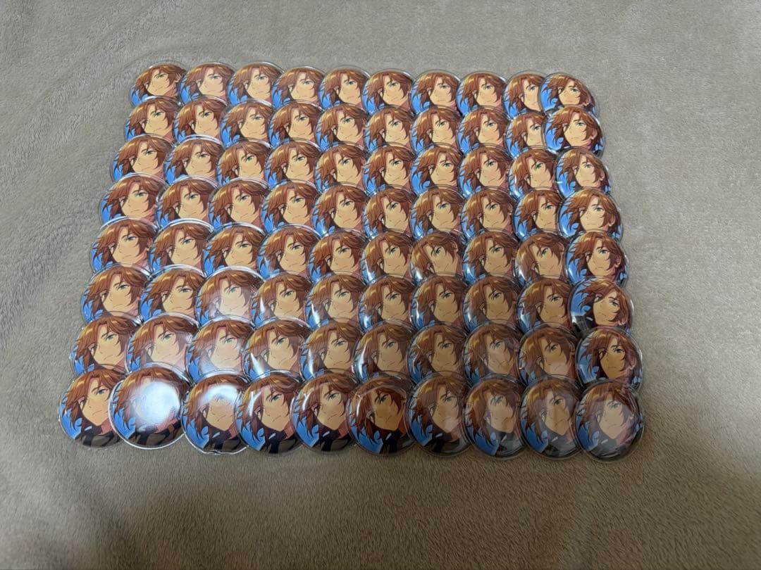 あんスタ　三毛縞斑　缶バッジ　80個