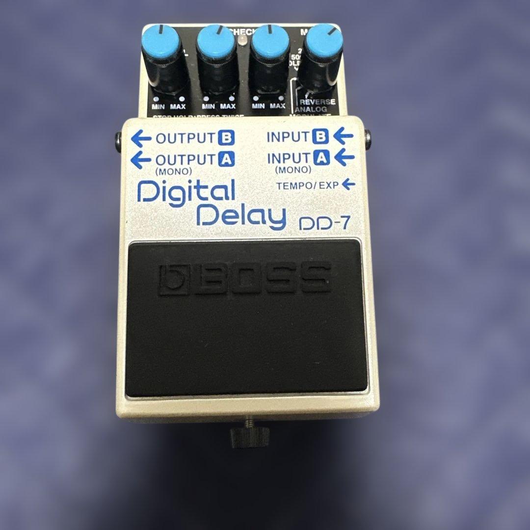 BOSS Digital Delay DD7箱　取説付き