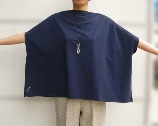 ババグーリ　未使用近　オーガニックコットン　ワイドプルオーバー　ヨーガンレール