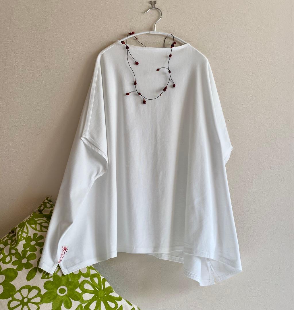 ババグーリ　未使用近　オーガニックコットン　ワイドプルオーバー　ヨーガンレール