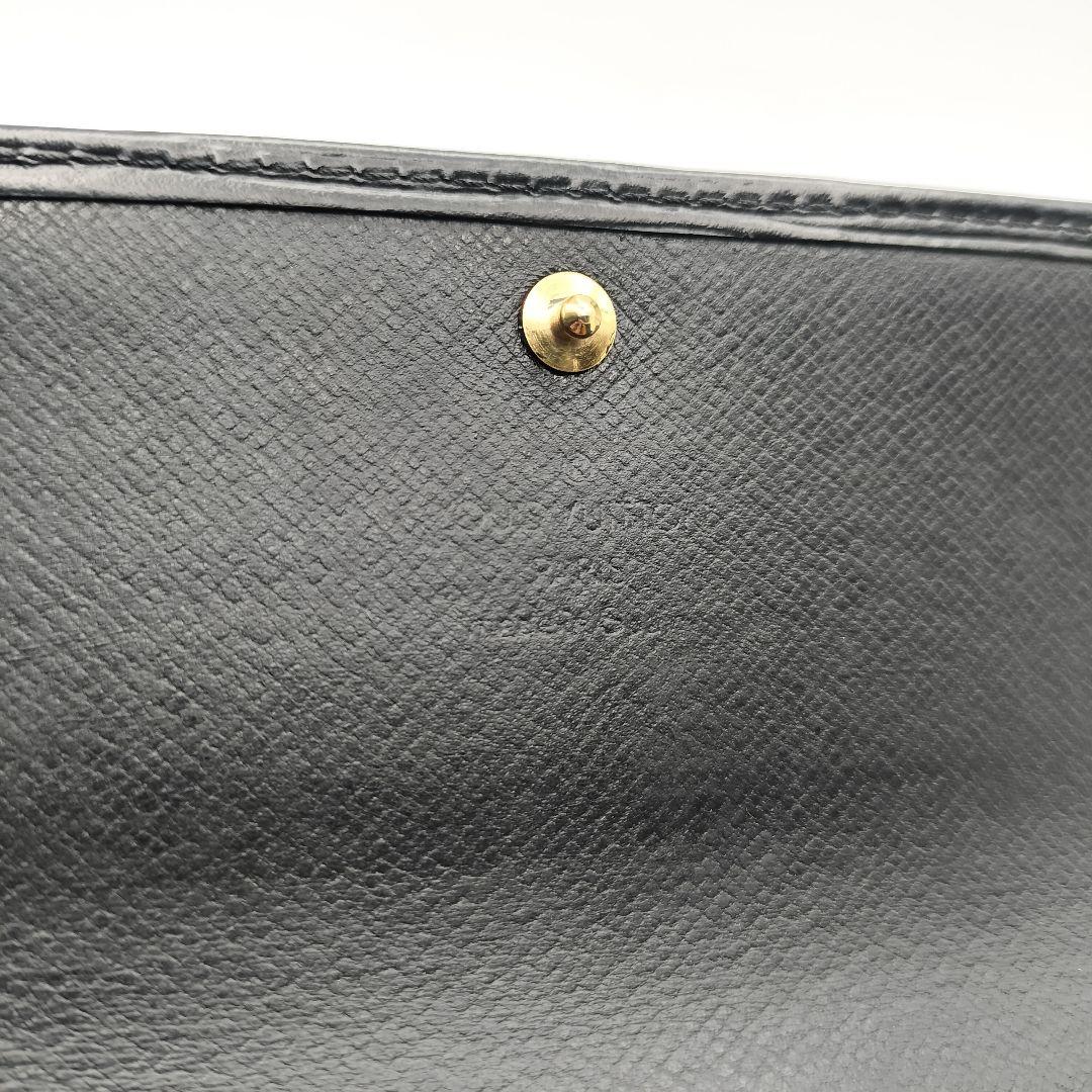 ◎ルイヴィトン　長財布　財布　エピ　ポルトフォイユクレディ　旧サラ　ブラック