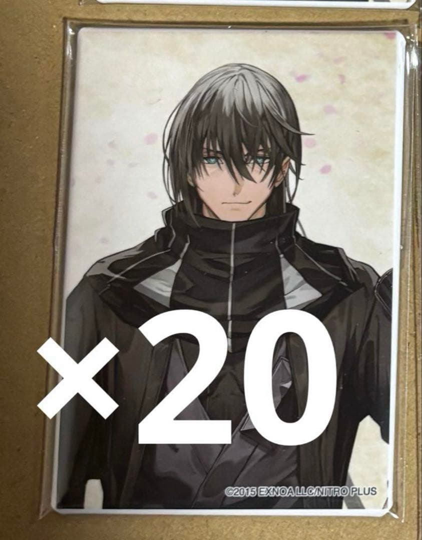 刀剣乱舞 スクエア缶バッジ 孫六 跪坐