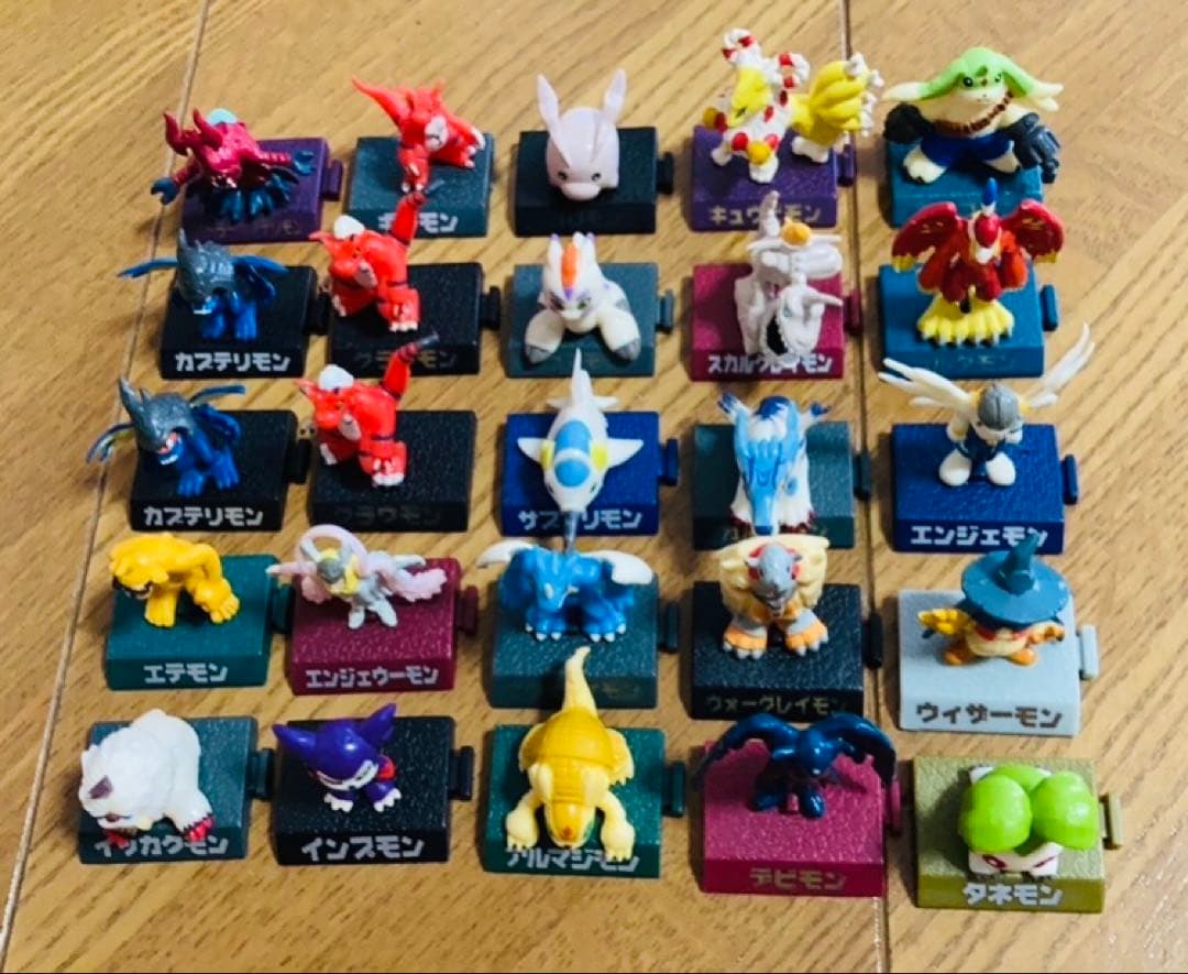 デジモン アドベンチャー 森永 フィギュア 食玩 ソフビ マスコット50体セット