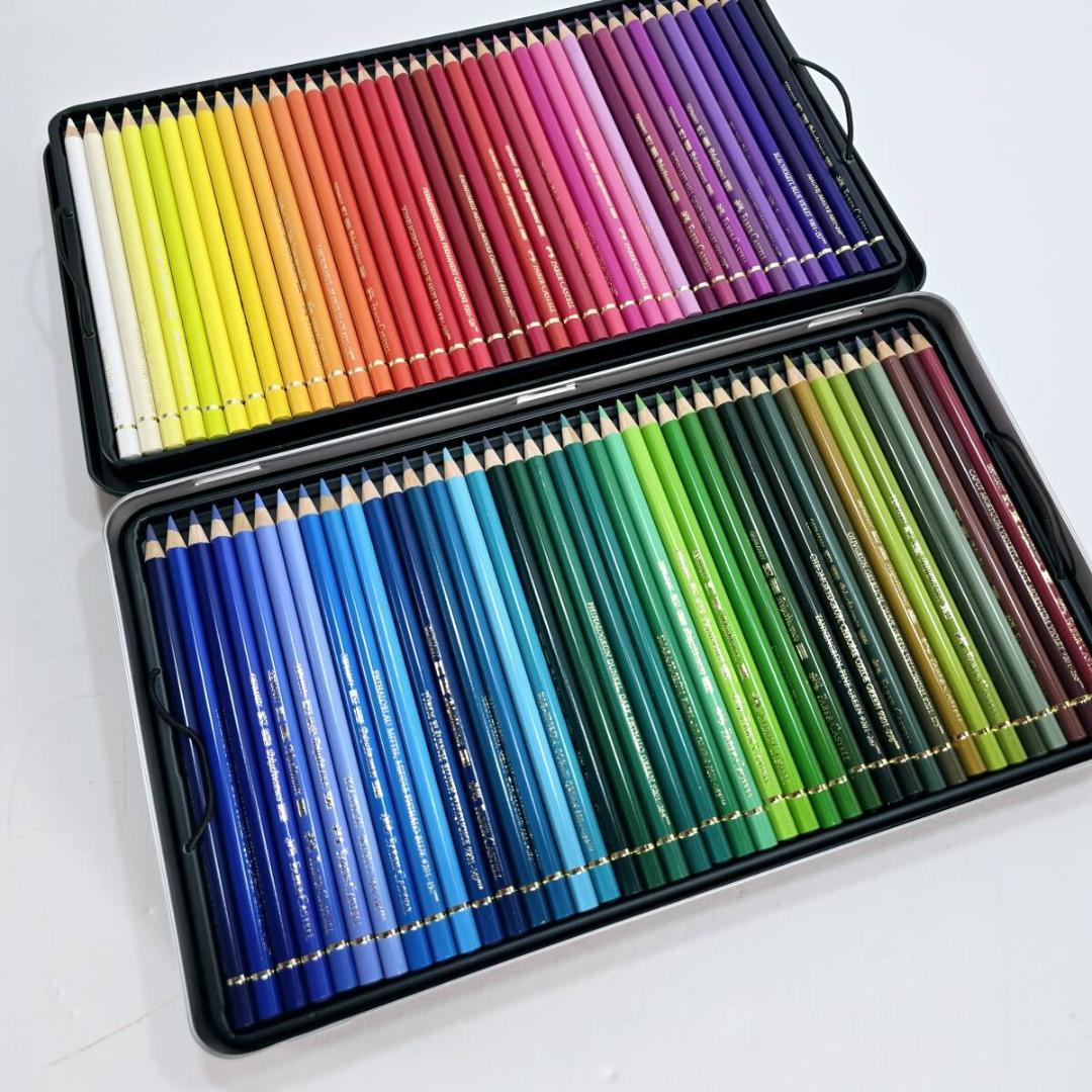 ほぼ未使用　ファーバーカステル　ポリクロモス色鉛筆　120色セット