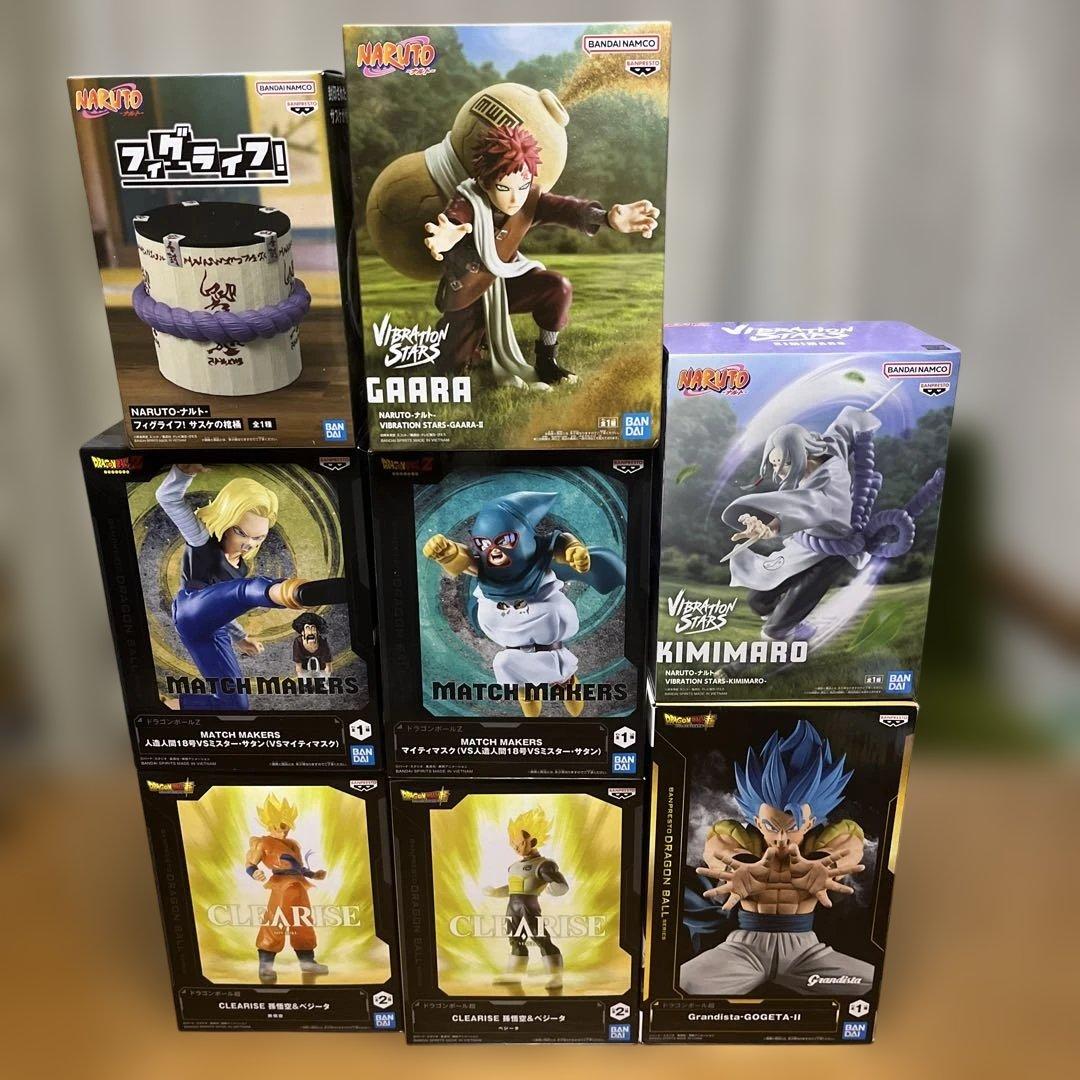 最新１月プライズフィギュア① 少年ジャンプ系　まとめ売り　8点