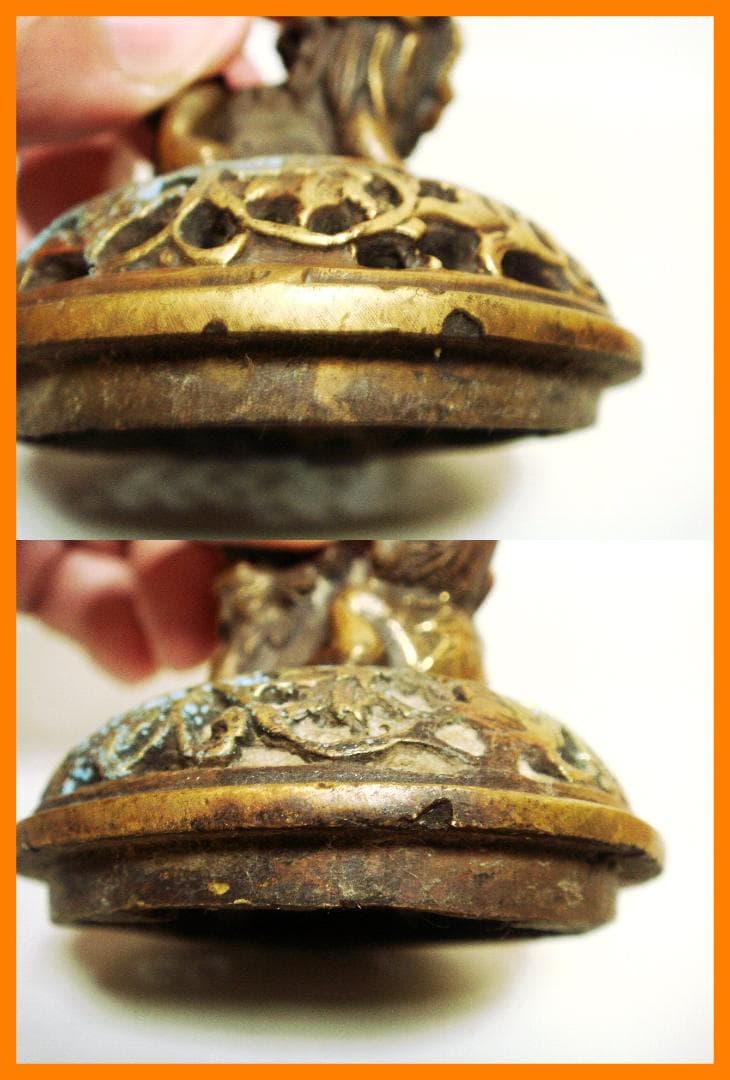 162『中国美術 唐銅 香炉』康煕御制　/骨董品 古美術 古道具 アンティーク