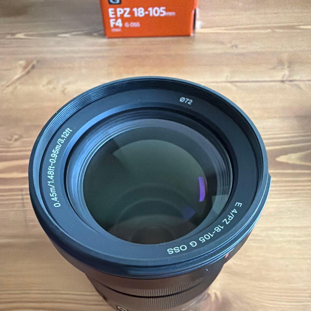 SONY E PZ 18-105mm F4 G OSS レンズ