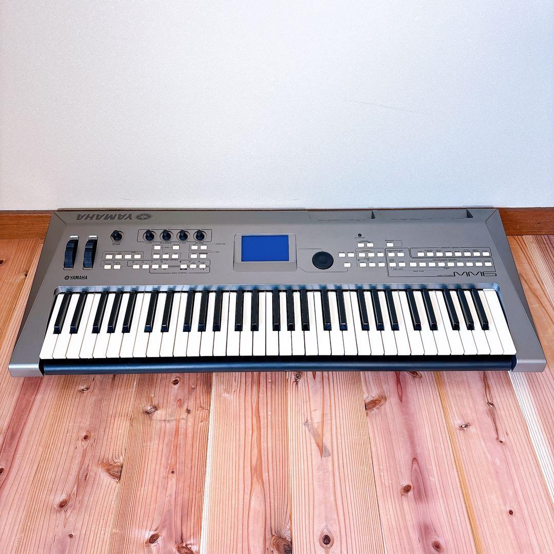 【ジャンク】 YAMAHA ヤマハ MM6 シンセサイザー 純正ソフトケース付き