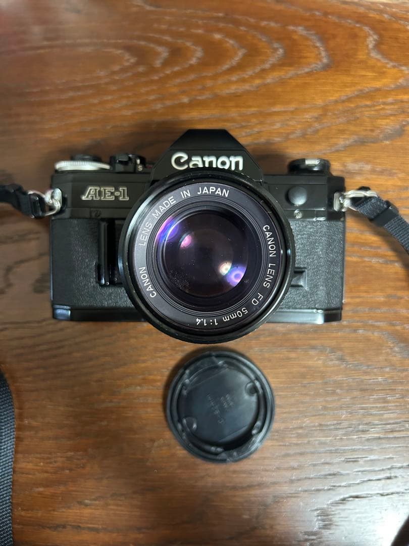 【レトロ】Canon AE-1 ブラック NFD 50mm f/1.8
