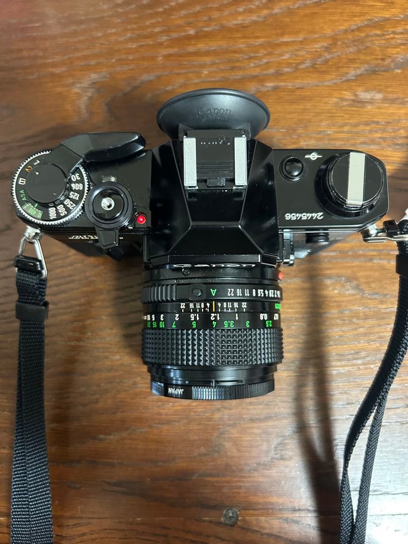 【レトロ】Canon AE-1 ブラック NFD 50mm f/1.8