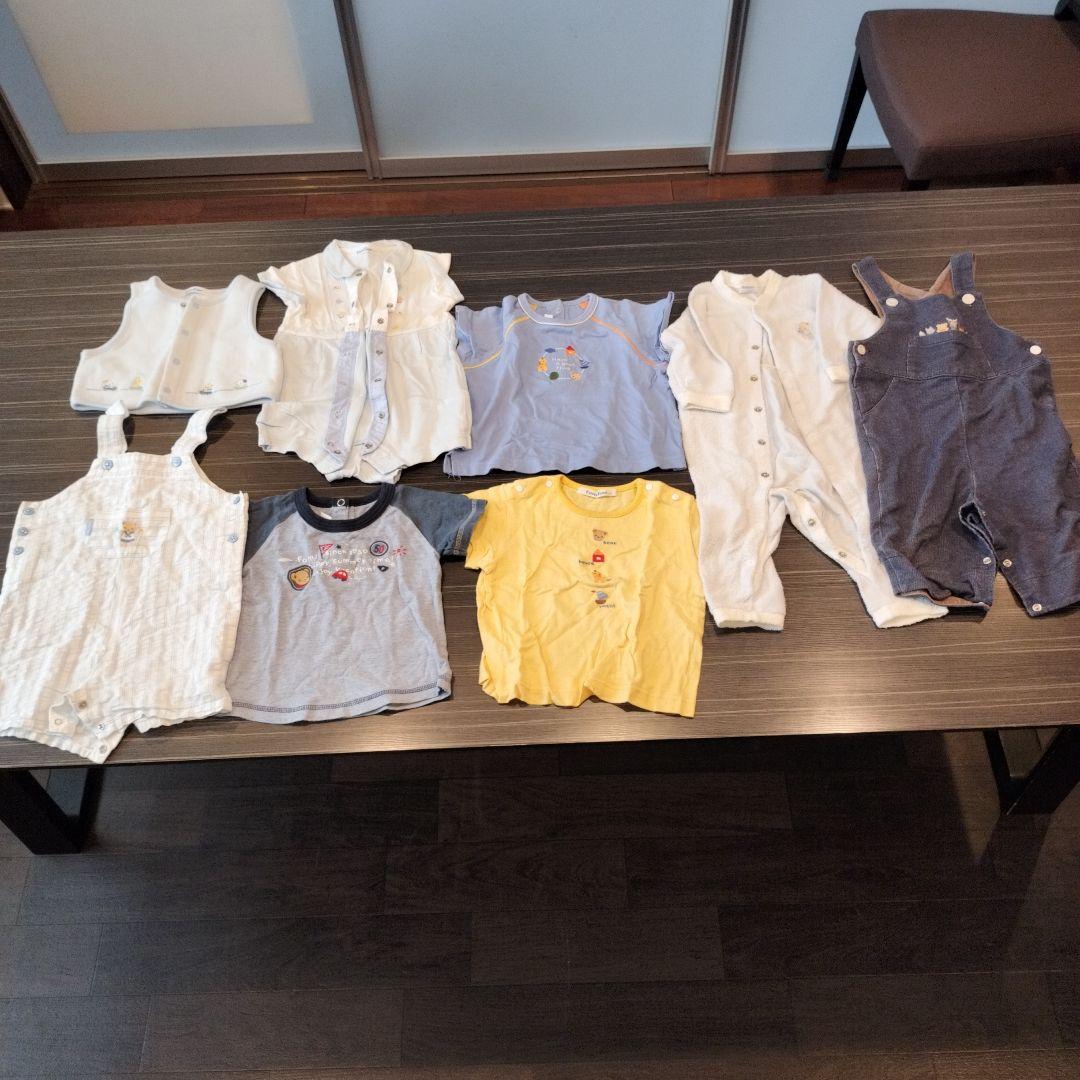 familiar ボタン付きベスト 60〜80