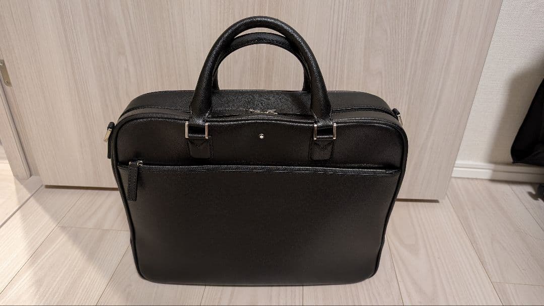 ビジネスバッグ ブラック 本革 モンブラン Montblanc