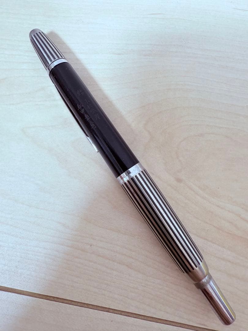 PILOT キャップレス ストライプ14K ヴィンテージ万年筆