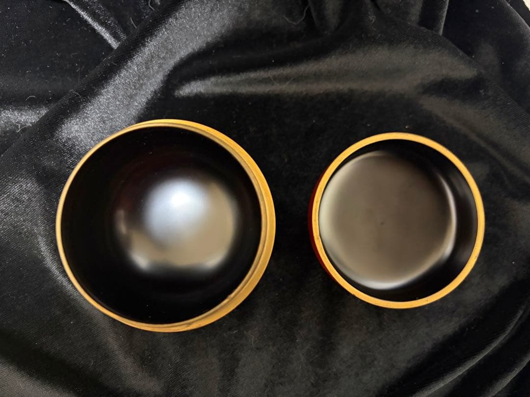 岡田紫峰作棗無垢 茶入れ 茶道具 直径6.5cm×高6.5cm